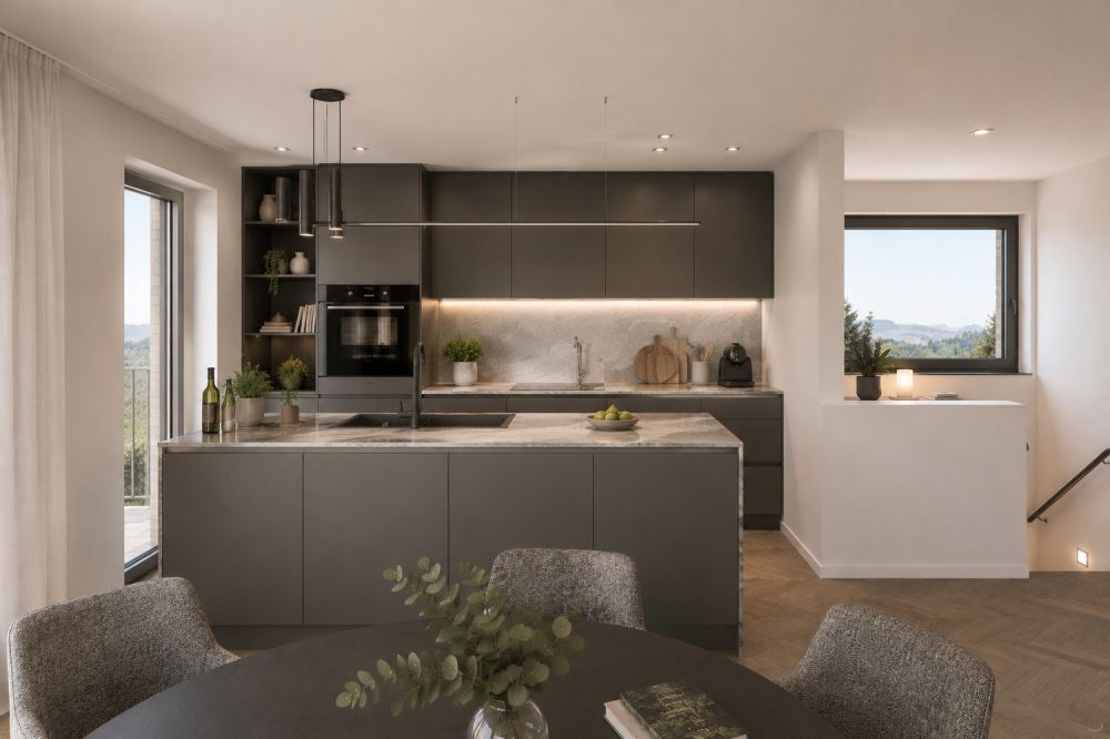 Modernes EFH im Grünen mit Aussicht -  Bild 2