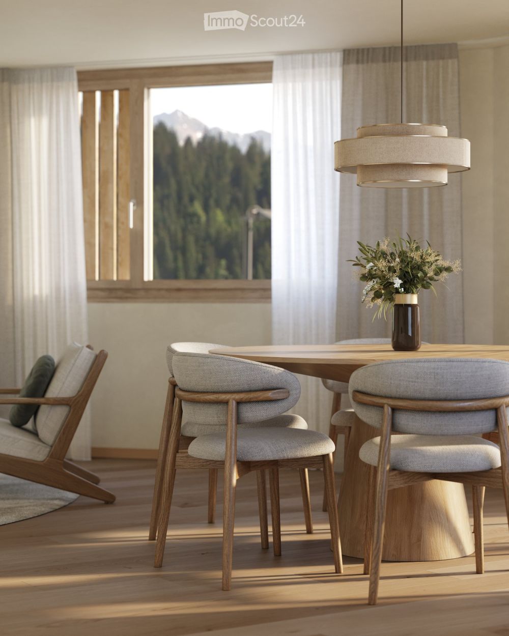 Exklusive 5.5-Zimmer-Neubauwohnung mit Weitsicht in Flims -  Bild 2