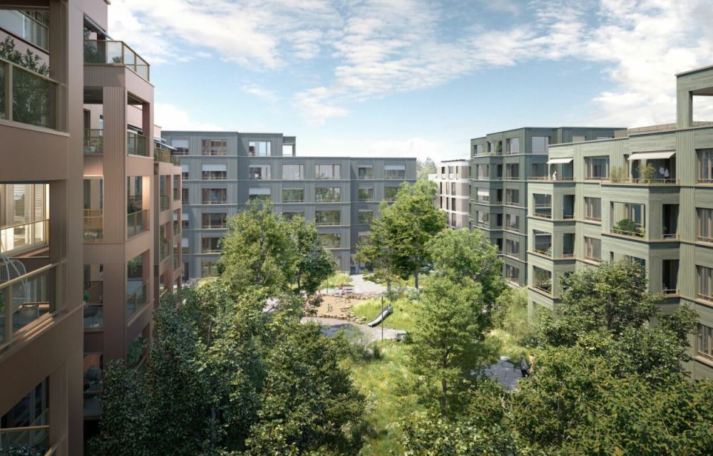 4.5-Zimmer-Neubauwohnung im neuen Sangenfeld-Quartier -  Bild 1
