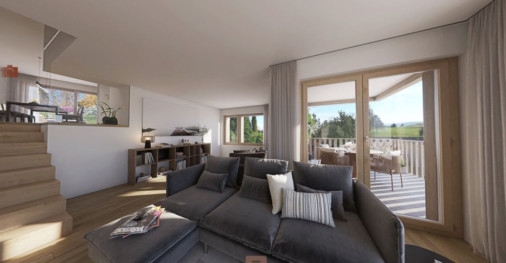 RESERVIERT - Maisonettewohnung mit weitläufigem Panorama -  Bild 2