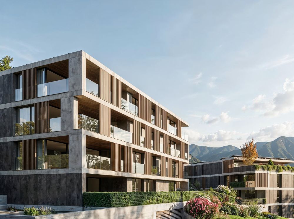 RESIDENZA BRÉLIA – BREGANZONA: Nuovi appartamenti in vendita -  Bild 8