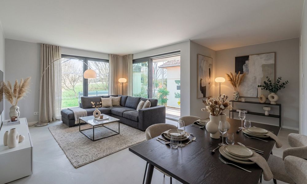 RENT KAUFEN - ELEGANTES 4.5 ZIMMER APARTMENT MIT GARTEN IN LIGORNETTO -  Bild 1