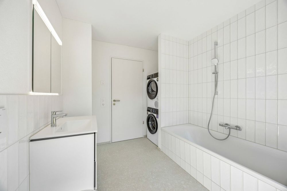 2.5-Zimmer-Etagenwohnung im Neubau / Erstbezug mit sonnigem Südbalkon in Neuenhof -  Bild 9