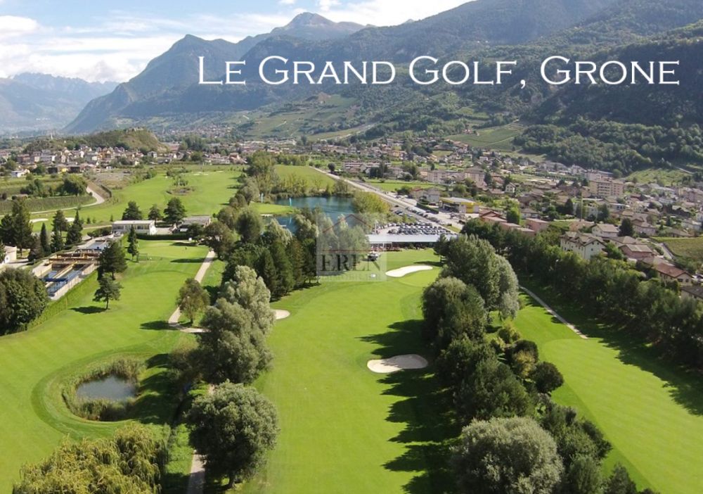 Appartement 2,5 pièces avec grande terrasse de 42,50 m2 - Promotion "Le Grand Golf" à Grône - Appartements neufs à vendre