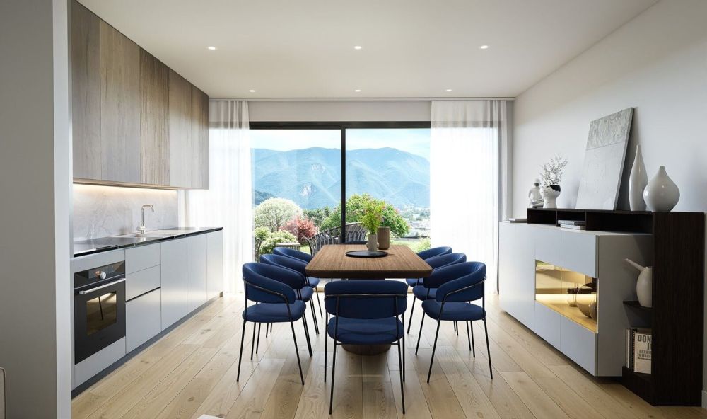 3.5 CON GIARDINO PRIVATO E VISTA LAGO A LUGANO -  Bild 7