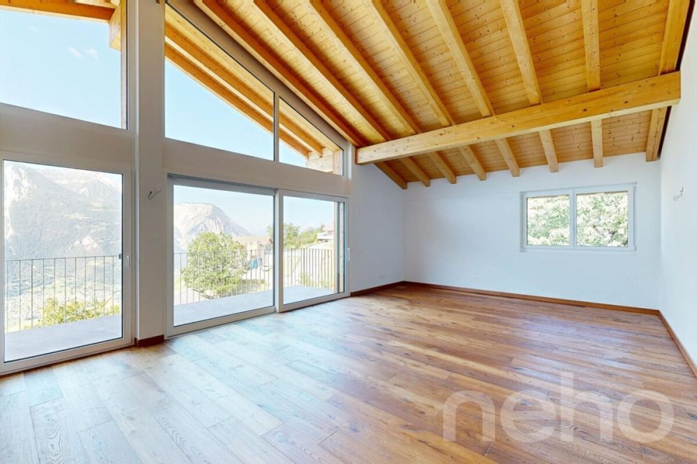 Neues Apartment mit Panoramablick, 5 Minuten von Leuk -  Bild 12