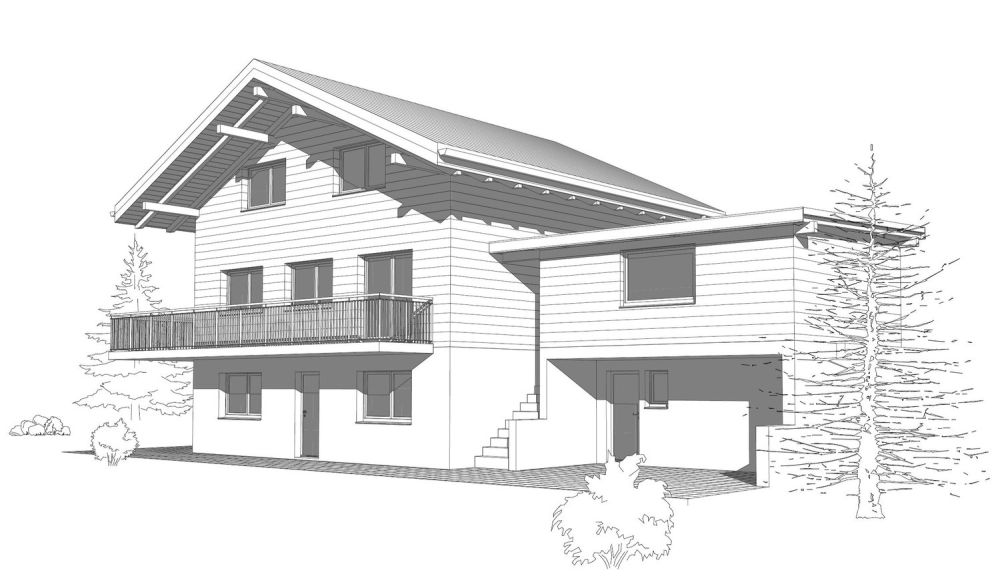 Duplex-Zweitwohnung "Eggetli", Neubau -  Bild 3