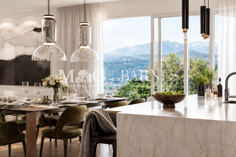 Collina d'Oro: Appartamento 4.5 locali con terrazzo in nuova residenza -  Bild 4