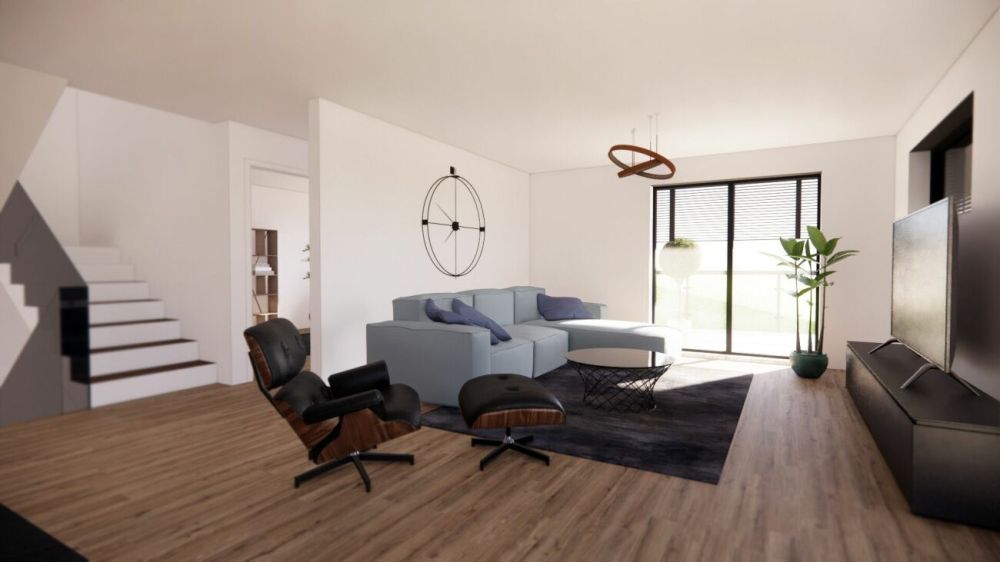 6.5-Zimmer-Doppeleinfamilienhaus - Neubau in Ueken - Bild 4