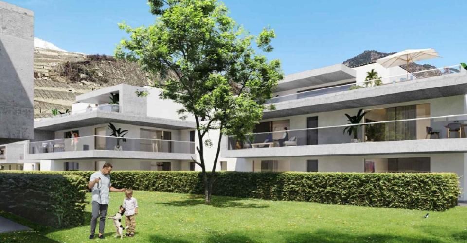 REZ DE JARDIN - 3.5 - UVRIER - Sion - Appartement 3.5 pièces - image - 2