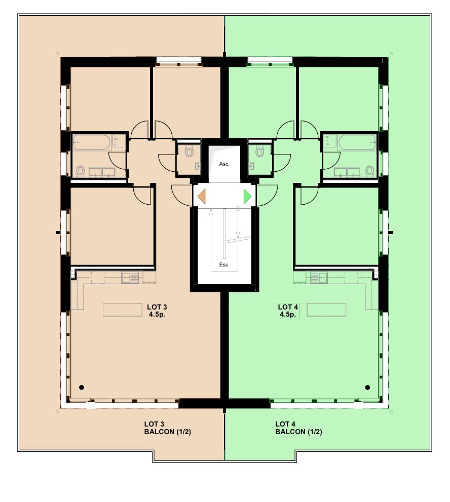 Charme Alpin & Große Räume LOT 7: Prachtvolles 2,5-Zimmer-Wohnung im 1. Stock - Image 6