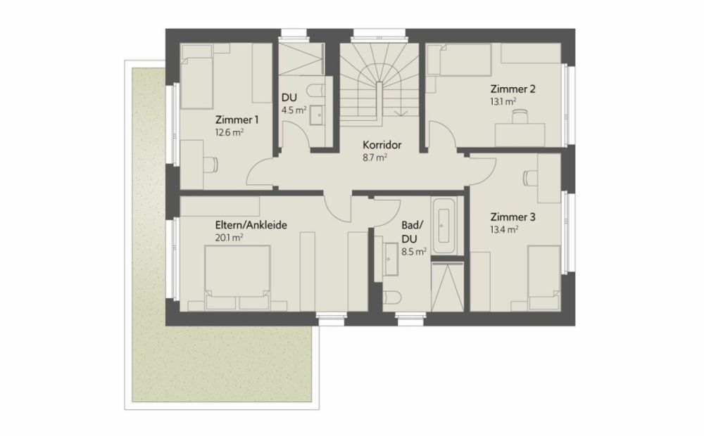 324 m² | 6.5-Zi.-Einfamilienhaus | Erstbezug | Am Wellenberg -  Bild 10