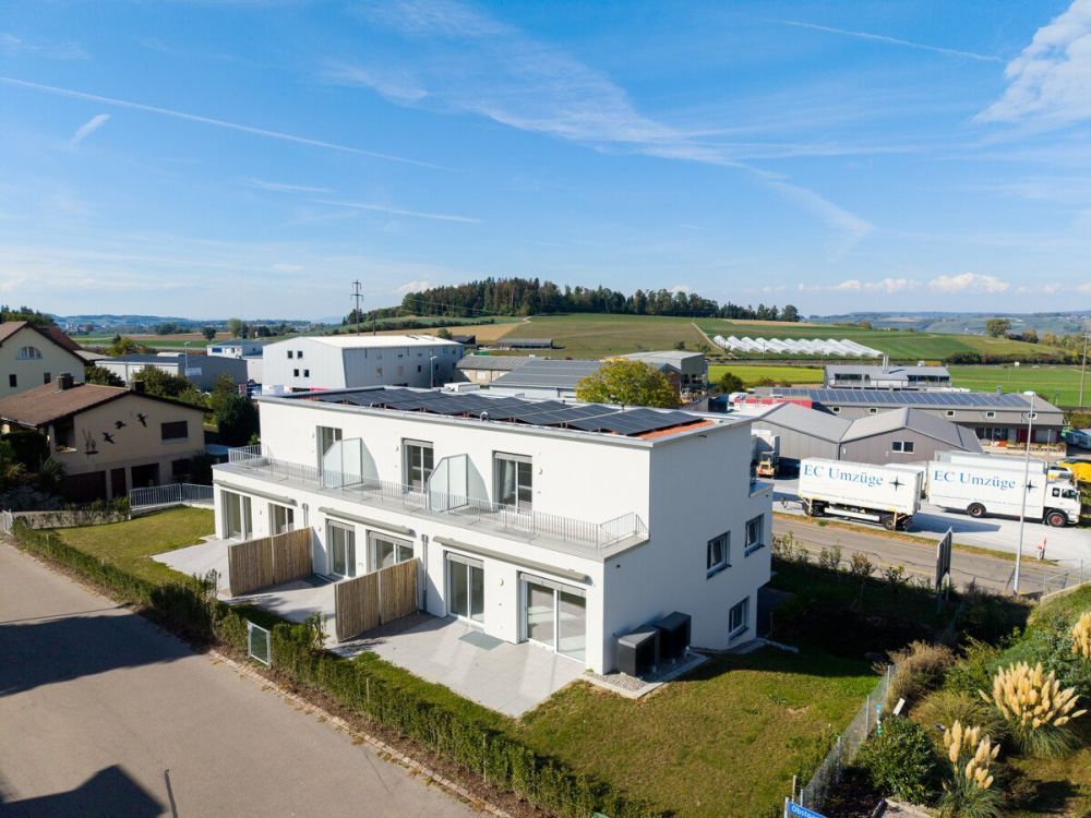 Modernes Reihenmittelhaus mit hohem Wohnkomfort - Südansicht