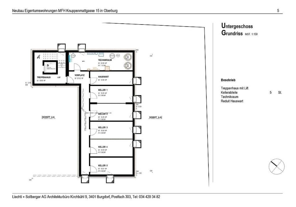 4.5 Zimmer Neubauwohnung im 5-Familienhaus in Burgdorf -  Bild 4