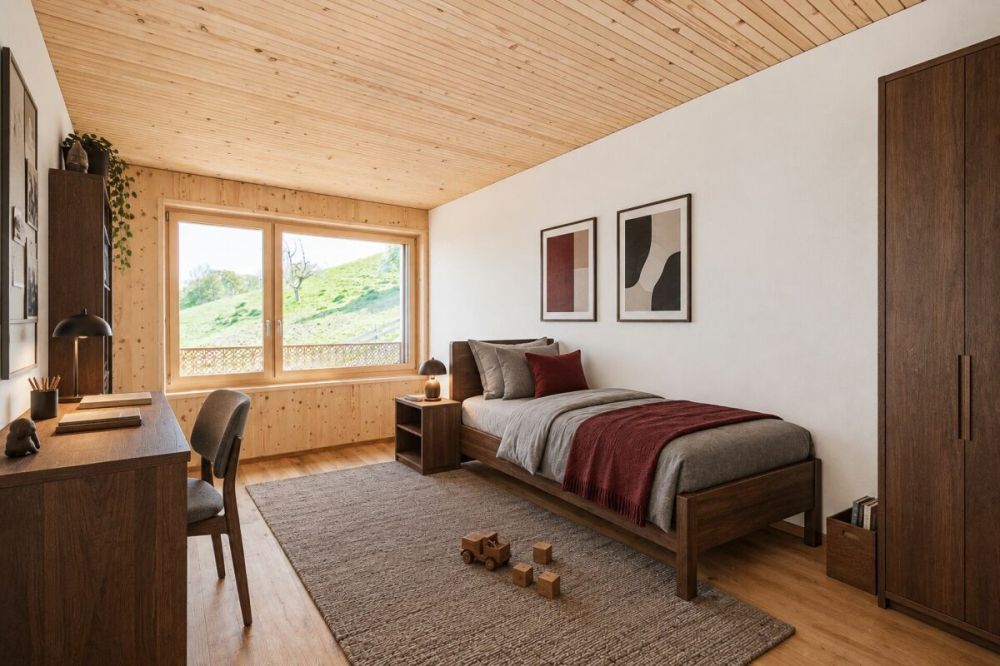DER Logenplatz über dem Bodensee - 5.5-Zimmer-Maisonette in Vollholzbauweise mit traumhafter Seesicht -  Bild 13