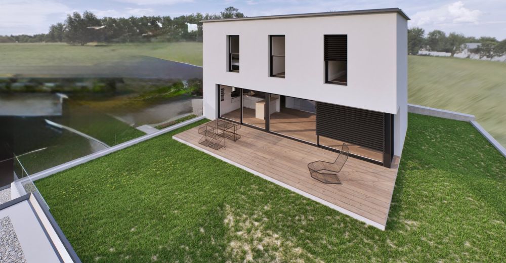 Casa moderna di nuova costruzione a Mezzovico licenza edilizia approvata! -  Bild 5