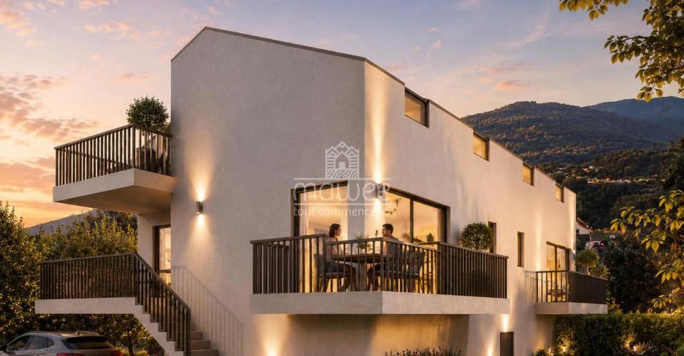 Un cadre de vie privilégié pour cette villa au design élégant ! - Maison contiguë 4.5 pièces - image - 2