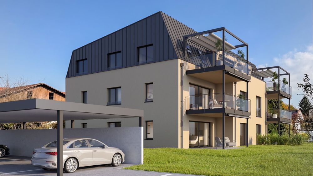 Neubau: 4.5-Zimmer-Wohnung mit grosszügigem Balkon oder Garten in Ettingen -  Bild 2
