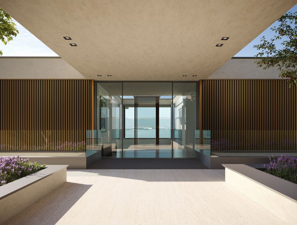 Villas Panorama | Cologny : 2 villas individuelles d'exception surplombant le lac - Entrée