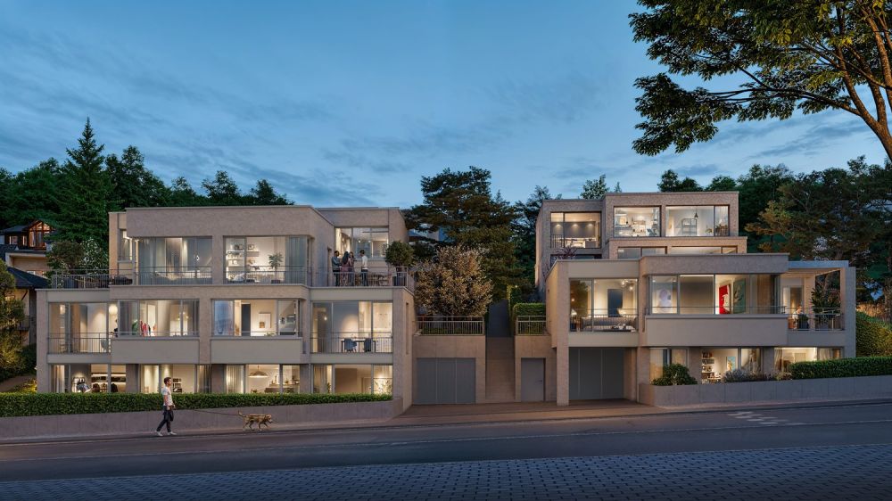 Exklusives 6.5 Zimmer Doppeleinfamilienhaus (29a) mit traumhafter Aussicht in Augwil! - Bild 11