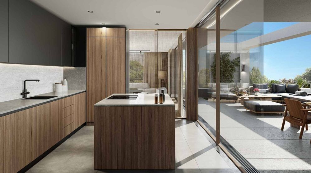 Triplex d'une surface PPE de 328 m² au coeur de Genève - Cuisine