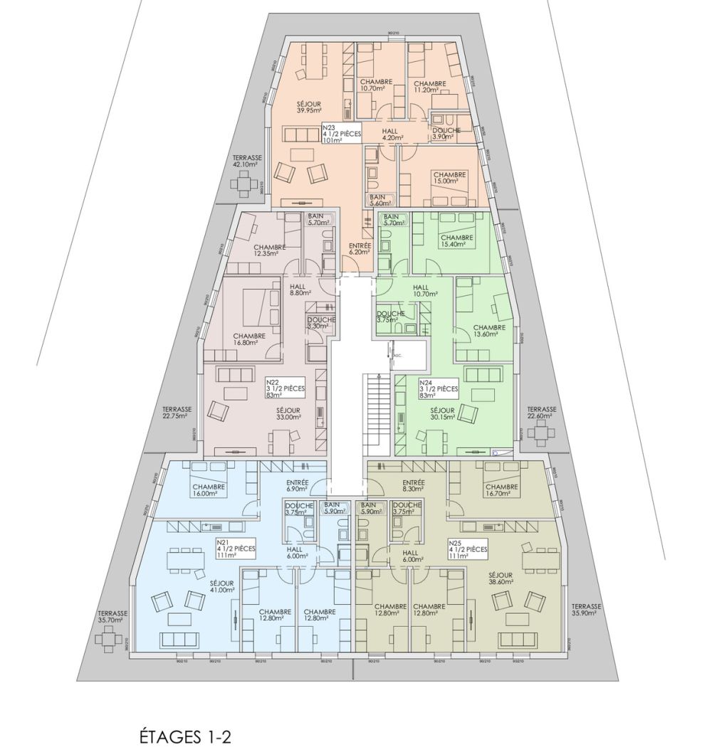 Rossemaison - Appartement neuf de 4.5 pièces Minergie-P avec balcon -  Bild 7