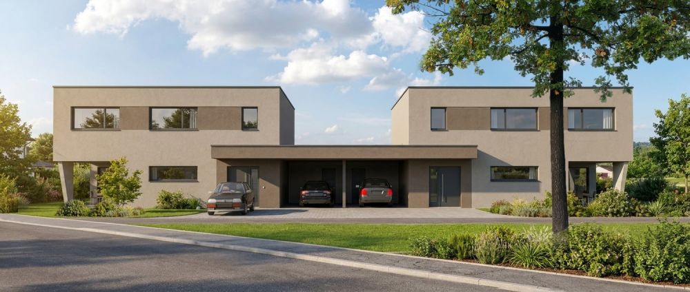 ZEITLOSE ARCHITEKTUR  ZWEI EINFAMILIENHÄUSER  IN WIEDLISBACH - Haus B -  Bild 1