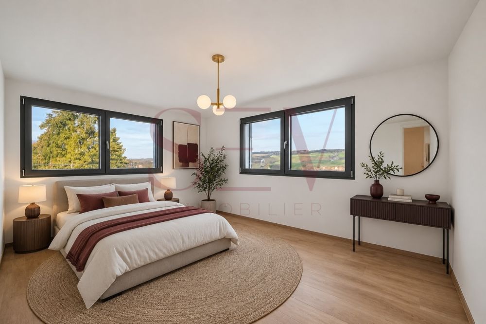 VILLA CONTEMPORAINE DE 5.5 PIÈCES AVEC UNE VUE PANORAMA SUR LUCENS -  Bild 6
