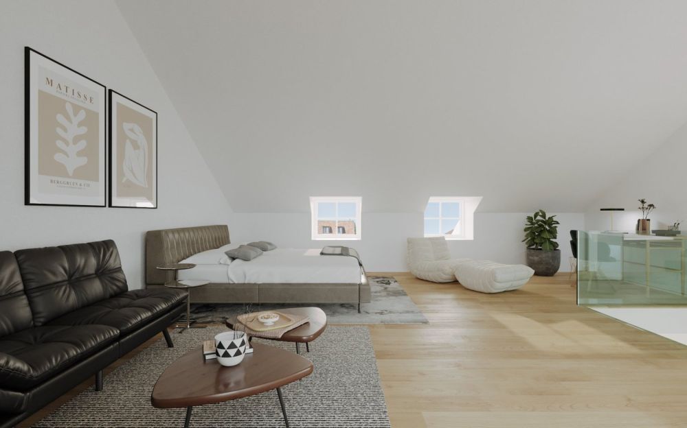 Erstbezug Sommer 2026: Studio mit Hobbyraum & Balkon -  Bild 2