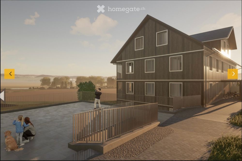 Erstbezug: Moderne 2.5, 3.5, 4.5 & 5.5-Zi-Wohnungen mit Terrasse/Balkon mit Aussicht in Eggenwil -  Bild 9