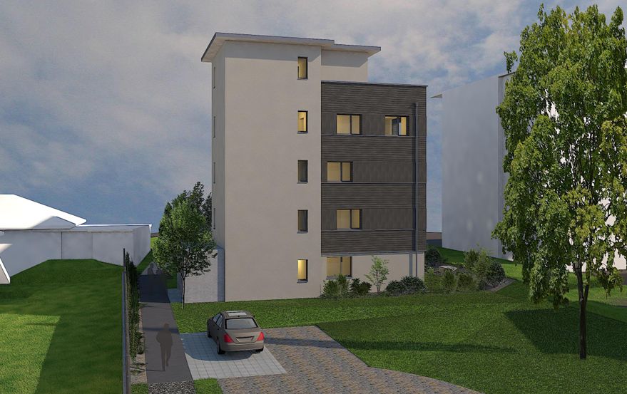 Moderne und grosszügige 3.5-Zimmerwohnung - Neubau Mehrfamilienhaus - Visualisierung 4