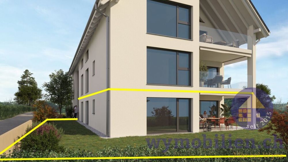 Gartenwohnung bezugsbereit 1.8.2026! - Geniessen Sie Ihren privaten Gartenbereich