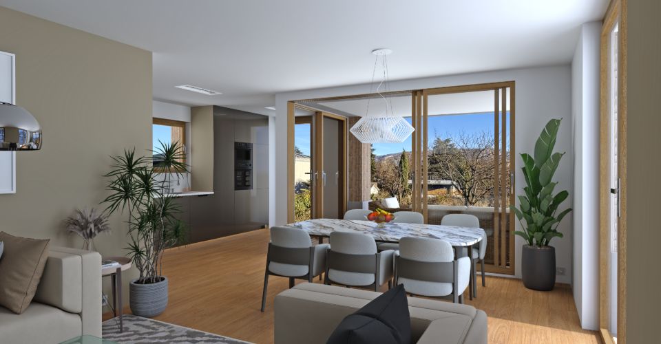 Villa C - Une Oasis à Lancy - Villa 6 pièces - image - 4