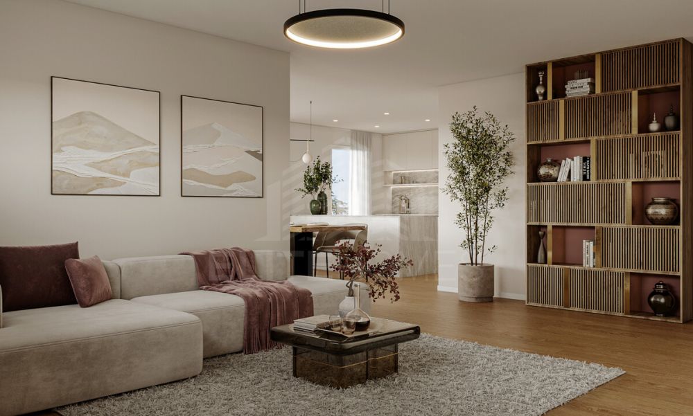 MODERNER, FAMILIENFREUNDLICHER NEUBAU MIT GROSSZÜGIGEM GARTENANTEIL - Wohnzimmer