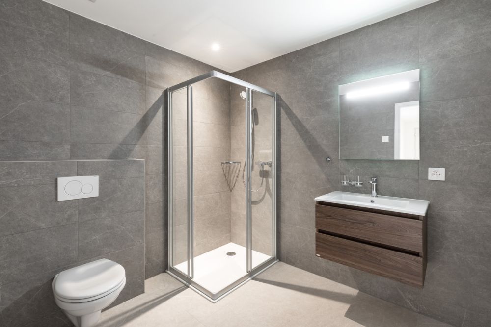 Magnifique duplex neuf de 5.5 pièces à 4 minutes de Romont - LOT 2.1 - Salle de bains