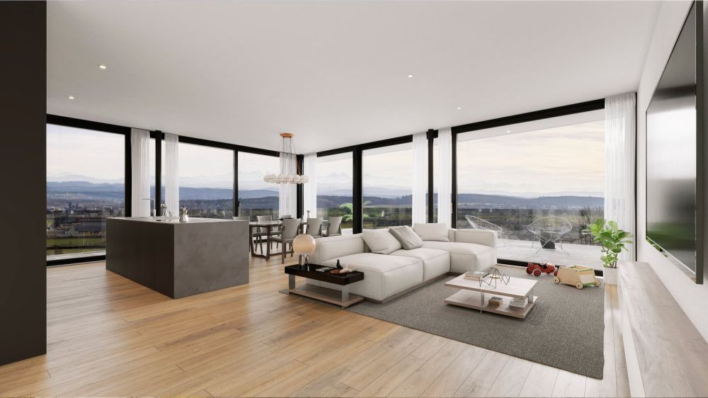 Exklusive Attikawohnung mit Panorama – Architektur & Lifestyle vereint im Belvedere Egerkingen -  Bild 5
