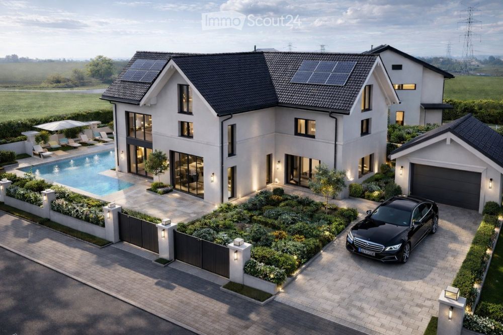 Moderne Villa mit 7.5 Zimmern und Pool – Le Mont-sur-Lausanne -  Bild 1