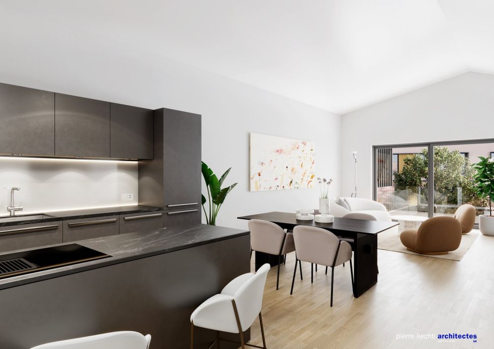 Appartement de 4.5 pièces en attique à Cortaillod -  Bild 1