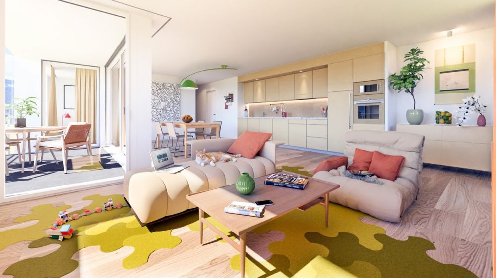 Promotions de 25 appartements du studio au 5.5 pièces à vendre à Siviriez - Bild 2