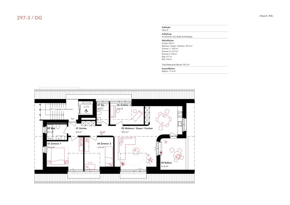Charmante Neubauwohnung in Mühlethurnen -  Bild 2