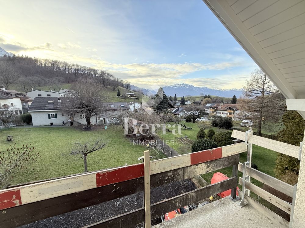 Attique sous combles au Châtel-sur-Bex, livré avec potager privé -  Bild 2