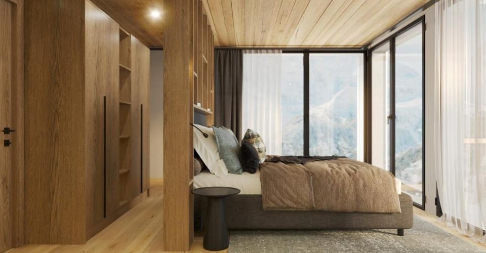 Chalet Vesta B luxueux 4,5 pièces skis aux pieds - Lauchernalp - Chalet 4.5 pièces - image - 9