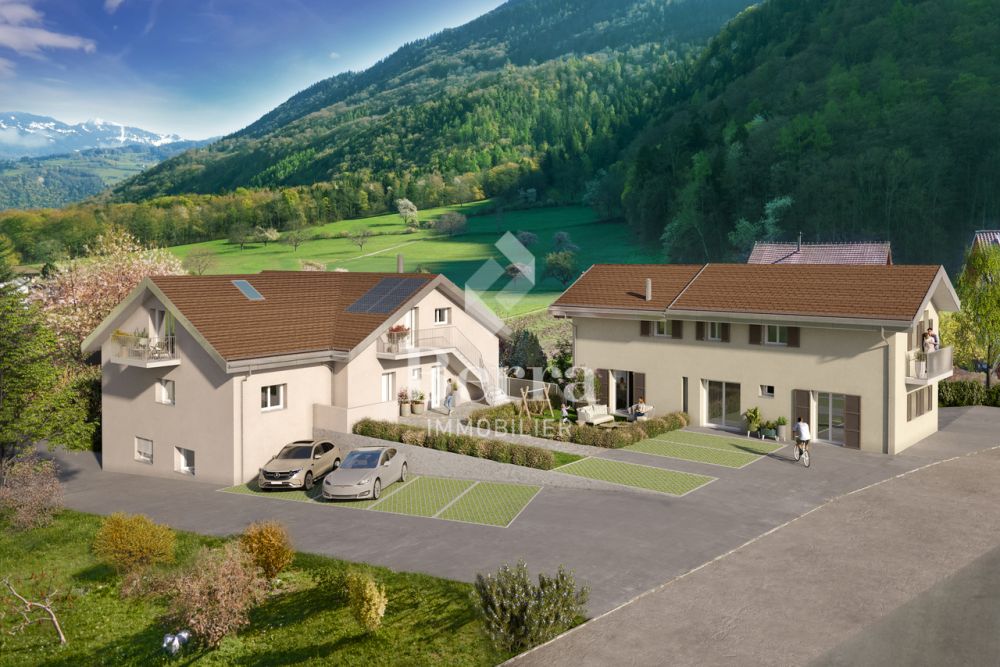 2.5p terrasse au Châtel-sur-Bex, livré avec potager privé -  Bild 1
