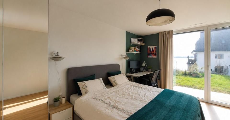 Superbe appartement moderne de 4,5 pièces avec grande terrasse, vue lac et Alpes - Appartement 4.5 pièces - image - 9