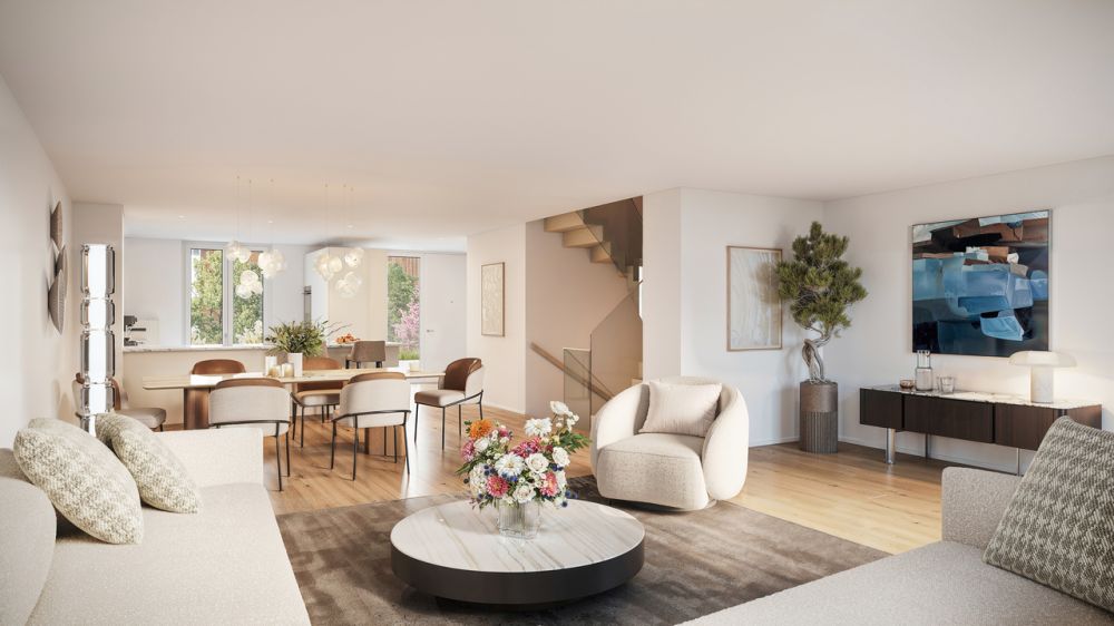 Neubauprojekt «Brunnenhof»: 6.5-Zimmer Reihenhaus - Bild 3