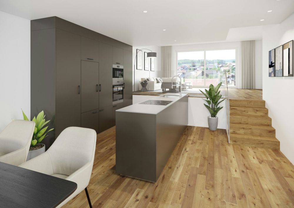 Reihenhaus mit interessantem Splitlevel-Erdgeschoss - REFH 002