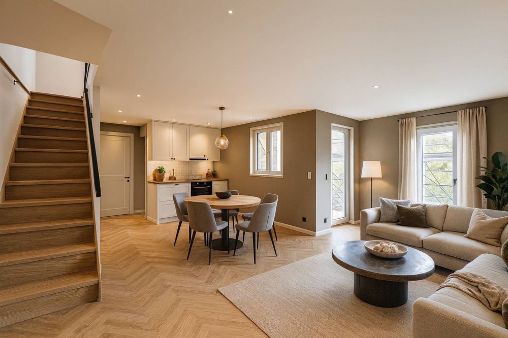 Villa contiguë dans un cadre champêtre  Rénovation haut de gamme à Vuillerens - Bild 5