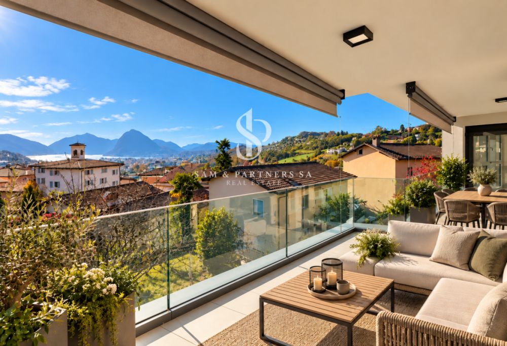 Attico con Rooftop e vista lago -  Bild 2