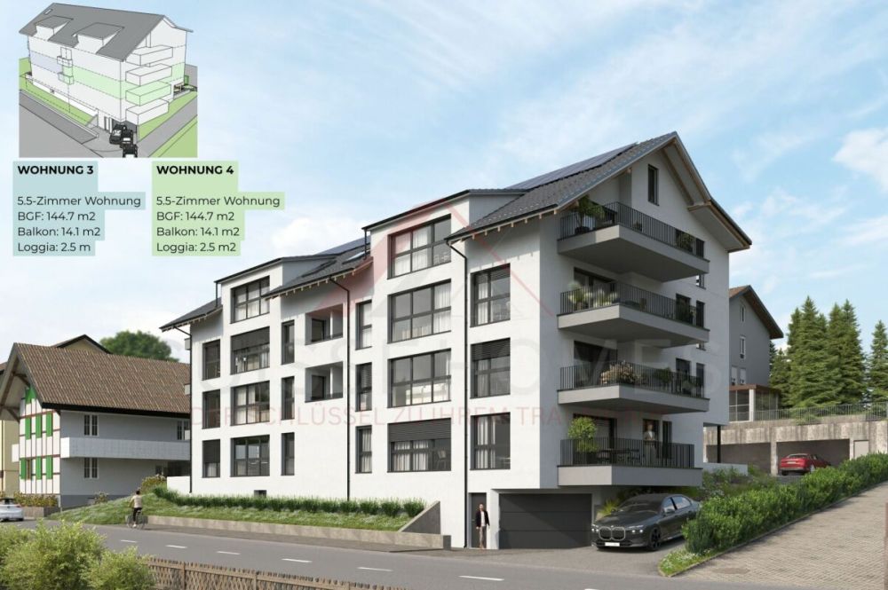 5.5-Zimmer-Eigentumswohnung mit Terrasse & Loggia - Bild 11