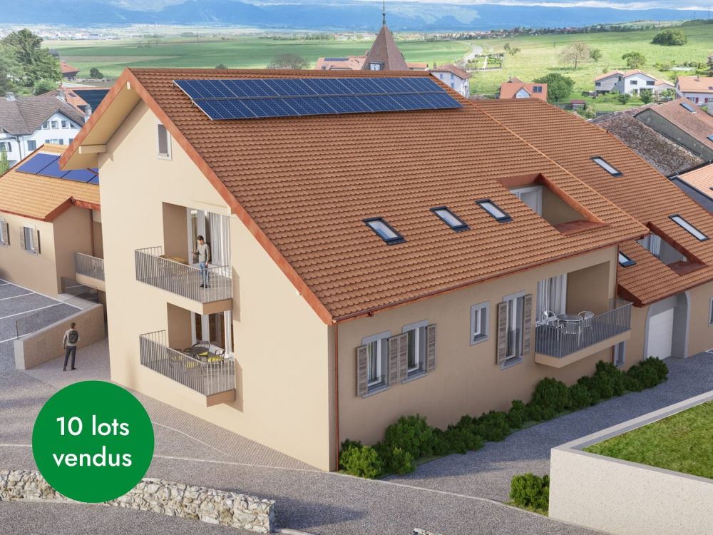 Construction en cours au centre de Bavois - Bild 1